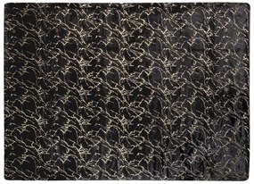 Deka 150 x 200 cm čierna GODAVARI Beliani