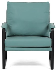 Autronic BONTEC Kreslo, modrá, ekokoža, AK-282 BLUE Farba: Modrá