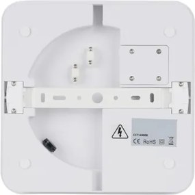 Brilagi - LED vonkajšie svietidlo BENE LED/18W/230V 22x22 cm biela IP54