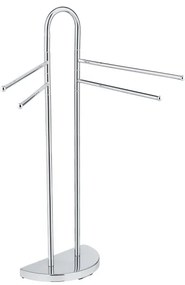 WENKO 16610100 - Stojan na uteráky COSENZA 33x93,5 cm lesklý chróm