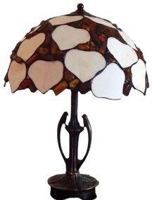 Jantar lampa Tiffany 44*30Ø AMBER