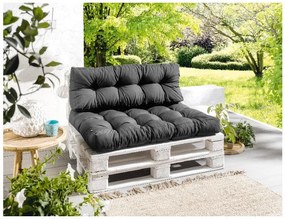 Livarno home Súprava podložky na sedenie a operadla na europalety (antracitová)  (100388199)