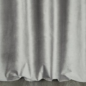 ZATEMŇOVACÍ ZÁVES NA KRÚŽKOCH PERI 140X250 CM STRIEBORNÁ