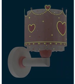 Dalber 61109 - Detské nástenné svietidlo LITTLE QUEEN 1xE27/60W/230V