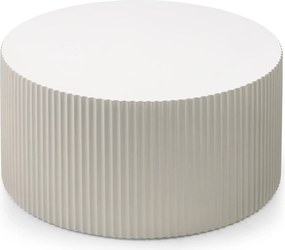 Sada dvoch konferenčných stolíkov Belmonte šedo-béžová