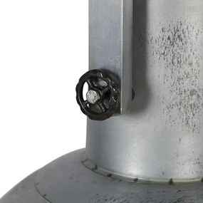 Priemyselné závesné svietidlo sivé 40 cm - Samia Sabo