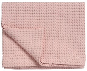 Vandyck Luxusný prehoz na posteľ Home Piqué waffle Sepia pink - 270x250 cm