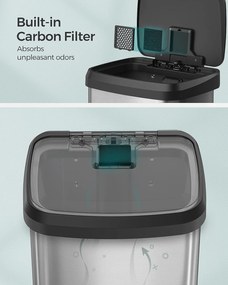 Odpadkový kôš 68 l SONGMICS LTB520E68