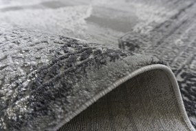 Berfin Dywany Kusový koberec Zara 8372 Grey Star - 140x190 cm