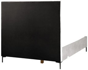 Manželská posteľ 140x200 cm Sanaza (svetlosivá) (s úložným priestorom). Vlastná spoľahlivá doprava až k Vám domov. 1035506