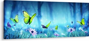 Obraz - Mystická lesná čistina (120x50 cm)