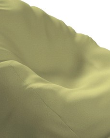 Sedací vak farba produktu zelená látka lesklá, zamatová
