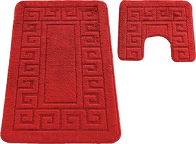 DY Kúpeľňová sada Montana s výrezom Ethnic L.Red