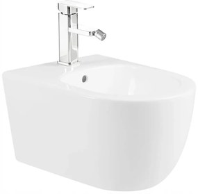 Mexen Carmen Rimless, závesná WC misa so sedátkom + bidet, biela, 30880400+35884900