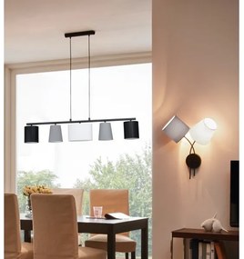 Eglo 98588 - Luster na lanku ALMEIDA 5xE14/25W/230V
