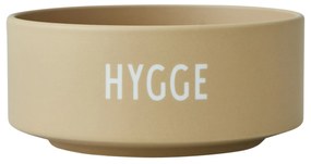 DESIGN LETTERS Porcelánová miska Beige Hygge