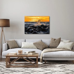 Obraz morských vĺn (70x50 cm)