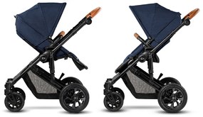 Kočík kombinovaný Kinderkraft Prime 3v1 - Deep Navy