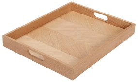 Servírovací drevený podnos 35x45 cm Structure – Hübsch