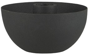 Ib Laursen Kovový svietnik Black 10,2 cm