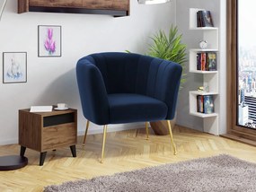 Čalúnené kreslo Rimilo, Dostupné poťahy: Magic Velvet 2216