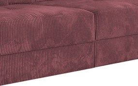 Pohovka Richard, tmavo ružová látka