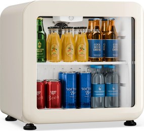 Klarstein Audrey Evo chladič nápojov | 39 x 38 cm | LED vnútorné osvetlenie | 75 W | 42 dB