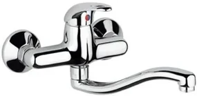 Drezová batéria Paffoni Laguna s otočným ramienkom 150 mm chróm LA161