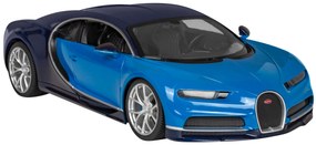 Bugatti Chiron modrý model RASTAR 1:14 Diaľkovo ovládané auto + LED svetlá + diaľkové ovládanie 2,4 GHz