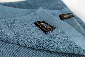 XXXLutz SAUNOVÁ OSUŠKA, 80/180 cm, modrá, modrosivá Schöner Wohnen - Kúpeľňový textil - 003021037303