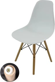 Jedálenská stolička AERO biela FAT1118