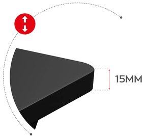 PC stolík Hyperion 1.8 (čierna). Akcia -22%. Vlastná spoľahlivá doprava až k Vám domov. 1087500