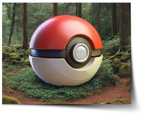 Sablio Plagát Pokemon ball Les - 60x40 cm