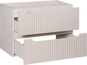 Comad Kúpeľňová skrinka pod umývadlo Nova Cashmere 80 kašmír