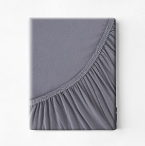 JERSEY PRESTIERADLO JERSEY3 220X240 CM TMAVOSIVÉ