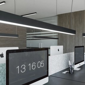 Stropné LED svietidlo Pinne 200, 1x LED 50w, 4000k, b