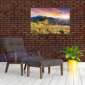 Obraz - Lesná krajina (90x60 cm)