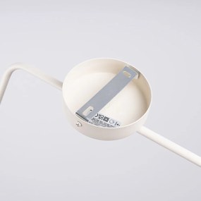 Krémové nástenné svietidlo do zásuvky ø 14 cm Zylo – Sollux