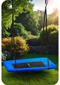 Obdĺžniková hojdačka bocianie hniezdo Neo-Sport Swingo 110 x 70 cm