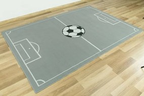 Detský koberec Luna 533549/89944 - Ihrisko, sivý