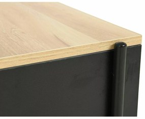 Konferenčný stolík s doskou v dekore dub KARINA B 40x40