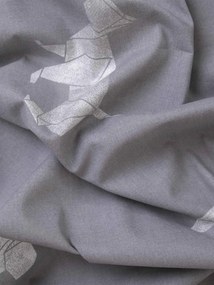 Bavlnené obliečky Renforcé – Mačky origami