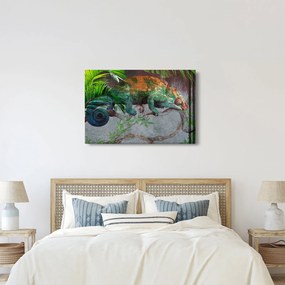 Obraz - Chameleon (90x60 cm)