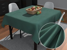 Biante Zamatový štvorcový obrus SV-036 Ľadovo zelený 2 110x110 cm