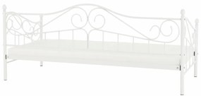 Jednolôžková posteľ 90 cm Danina (biela) (s roštom). Vlastná spoľahlivá doprava až k Vám domov. 1016020