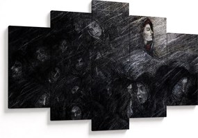 Obraz - Smútok a odriekanie (150x105 cm)