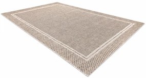 Koberec šnúrkový SIZAL BOHO 46201051 Ramka béž