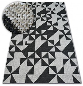 Kusový koberec Orland čierny 80x150cm