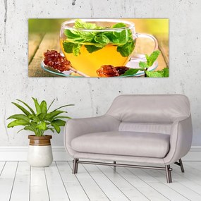 Obraz - Čaj (120x50 cm)