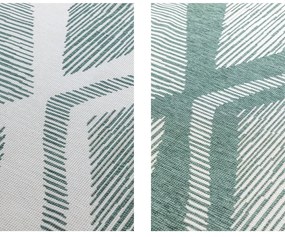 Krémovo-zelený vonkajší koberec 80x150 cm Gemini – Elle Decoration